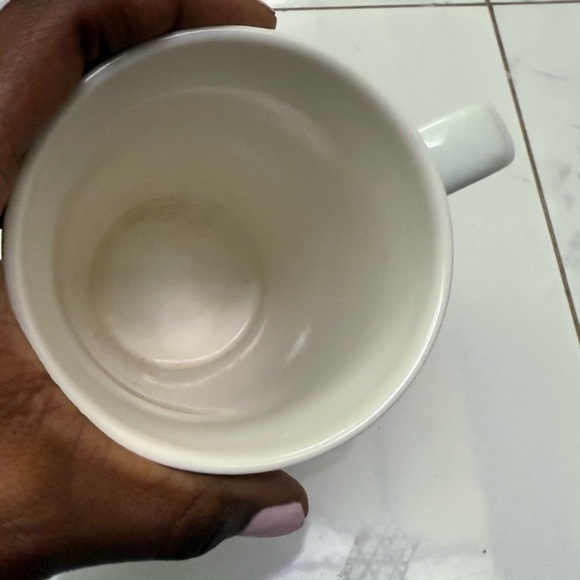 Starbucks Ceramic Mug with Green Logo and Heart - Picture 3 of 4